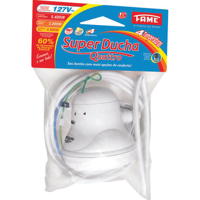 Super Ducha Fame 4 Temperaturas 127v un