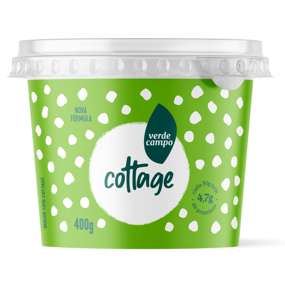Queijo Verde Campo Cottage Tradicional 400g
