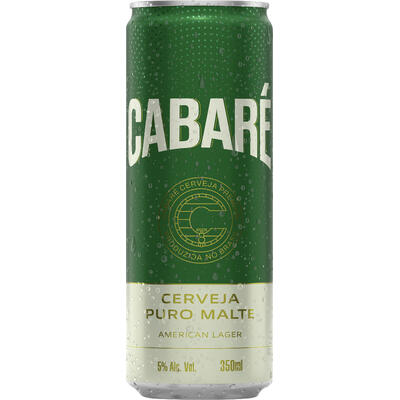 Cerveja Cabaré Puro Malte 350ml
