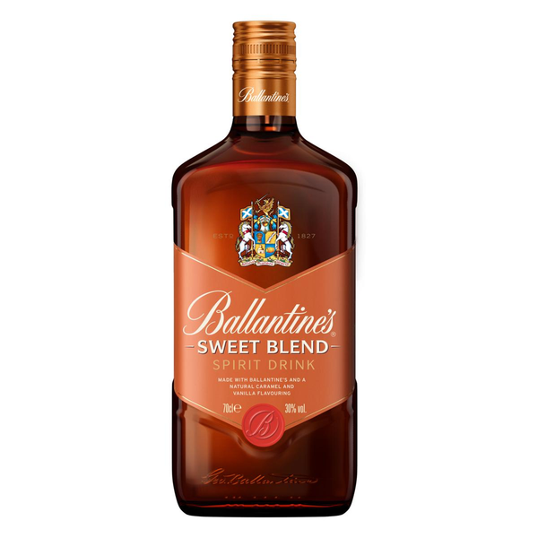 Licor Seco de Whisky Caramelo & Baunilha Ballantine's Sweet Blend Garrafa 700ml