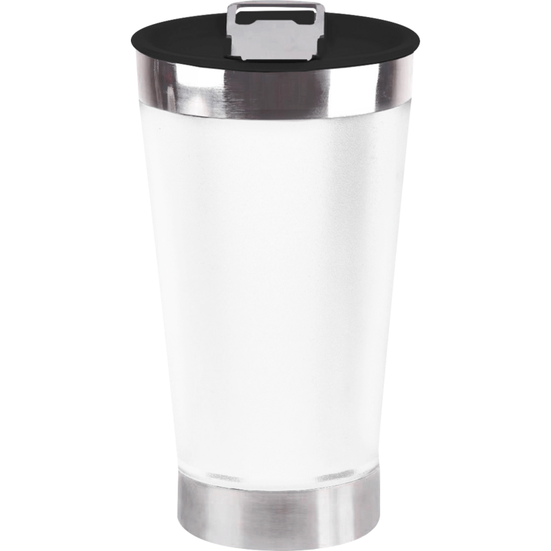 Copo Térmico Celeste Branco 473ml un