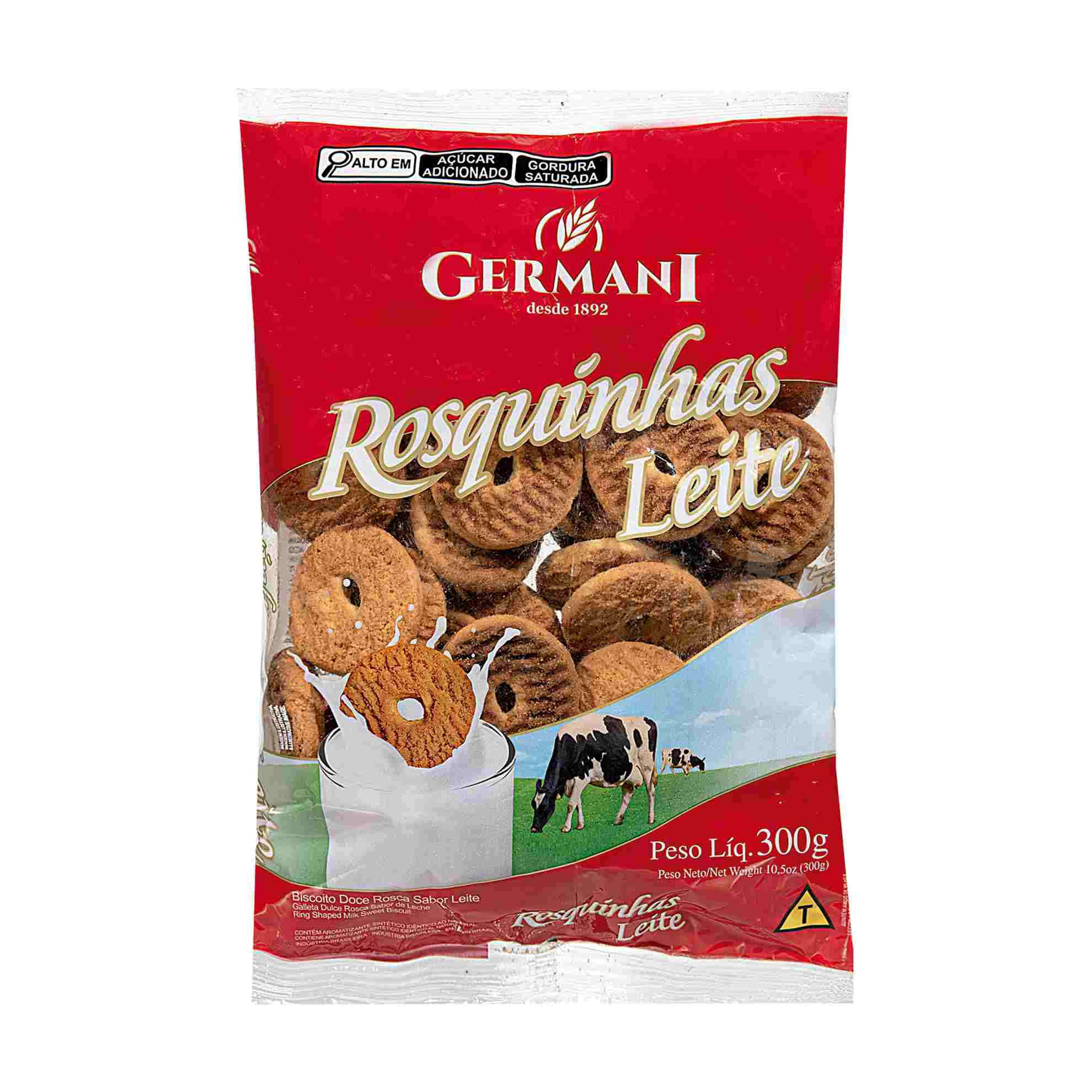Biscoito Rosquinhas de Leite Germani 300g