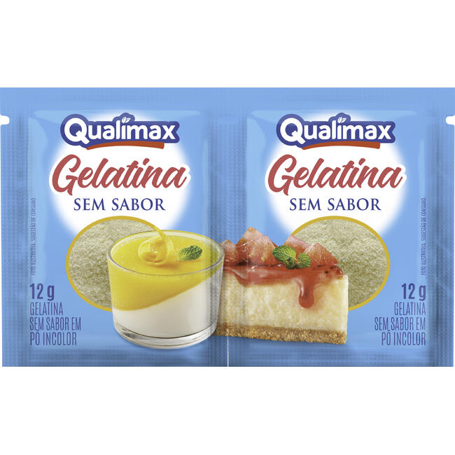 Gelatina Qualimax Incolor 24g