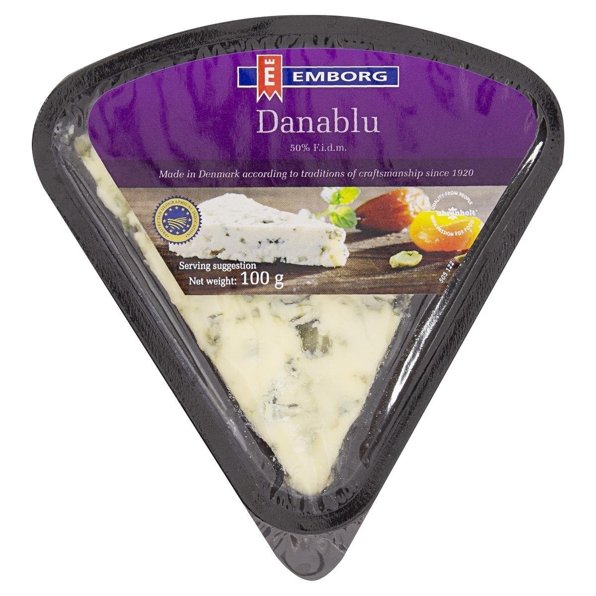 Queijo Danablu Fracionado Emborg 100g