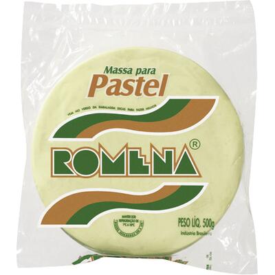 Massa para Pastel Romena Disco Grande 500g