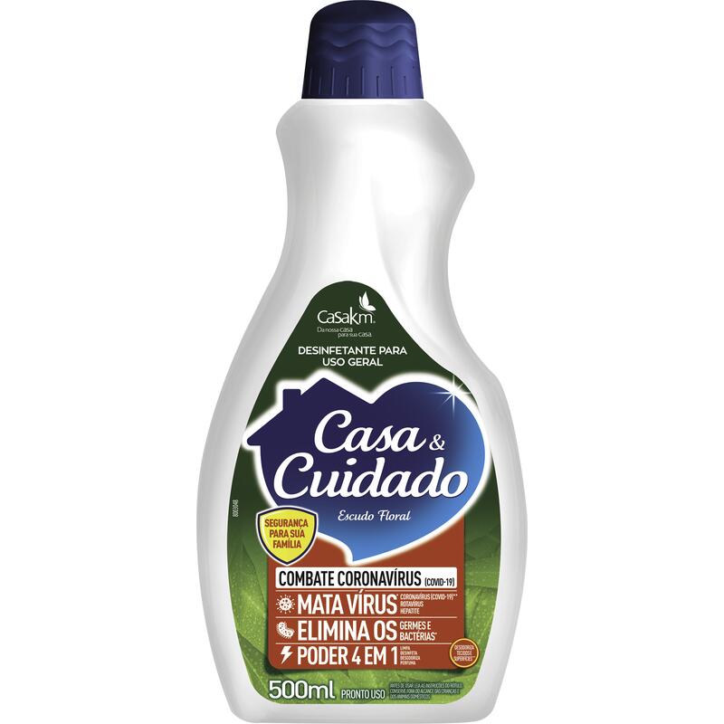 Desinfetante Casa & Cuidado Escudo floral 500ml