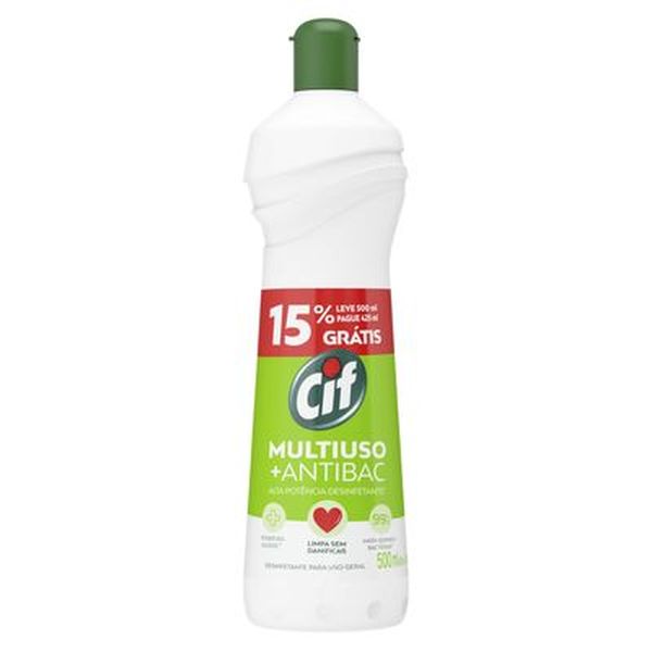 Limpador Multiuso Cif 500ml - Antibac