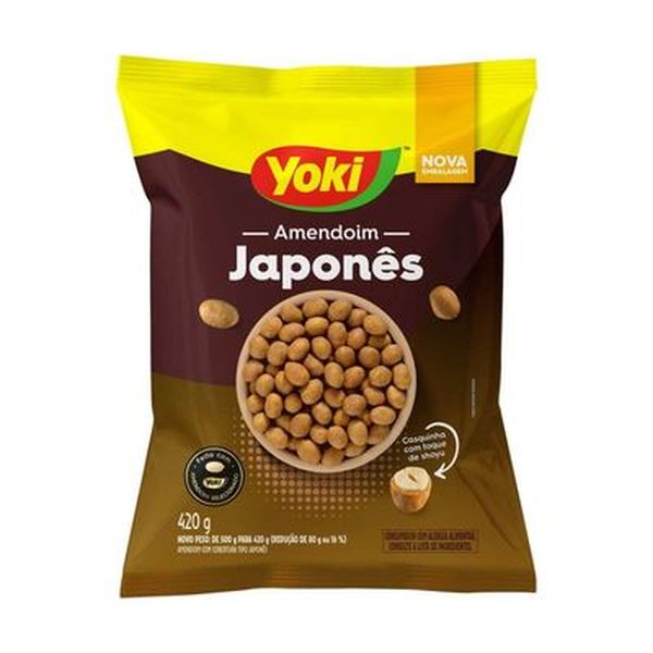 Amendoim YOKI Japonês 420g