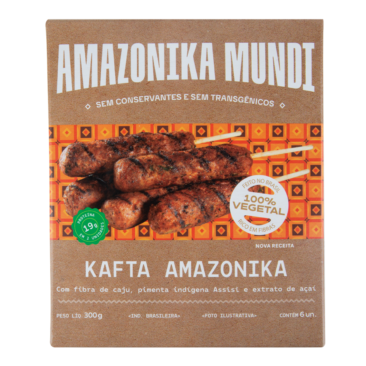 Kafta 100% Vegetal Amazonika Mundi 300g