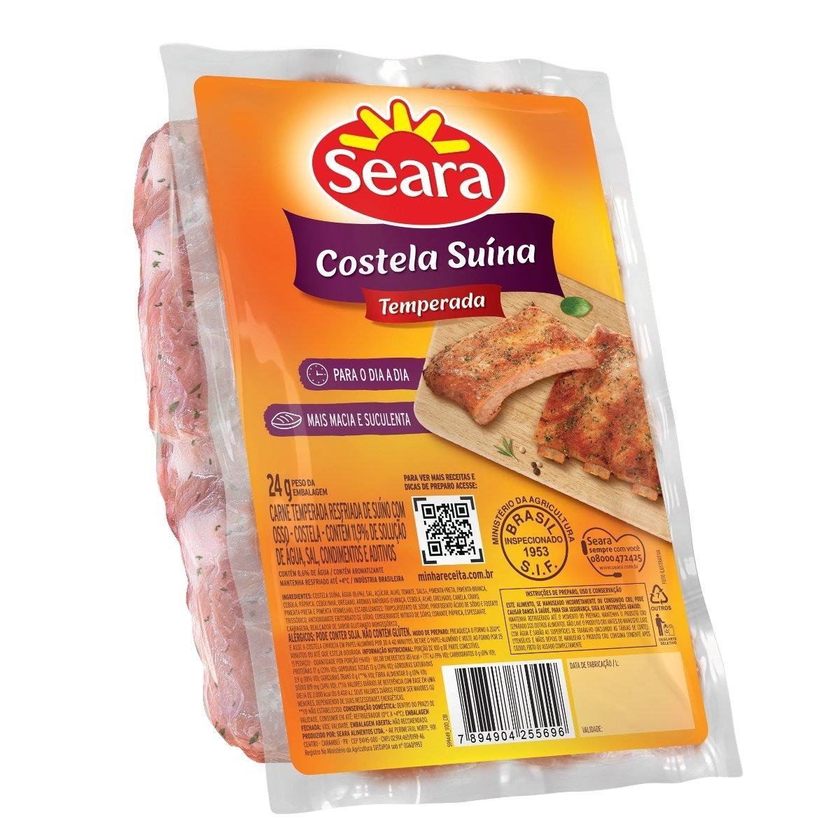 Costela Suina Temperada SEARA 900g