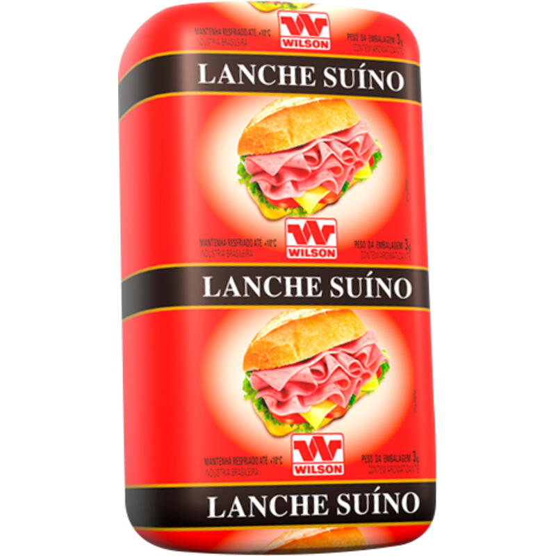 Lanche Wilson Preço por quilo na peça