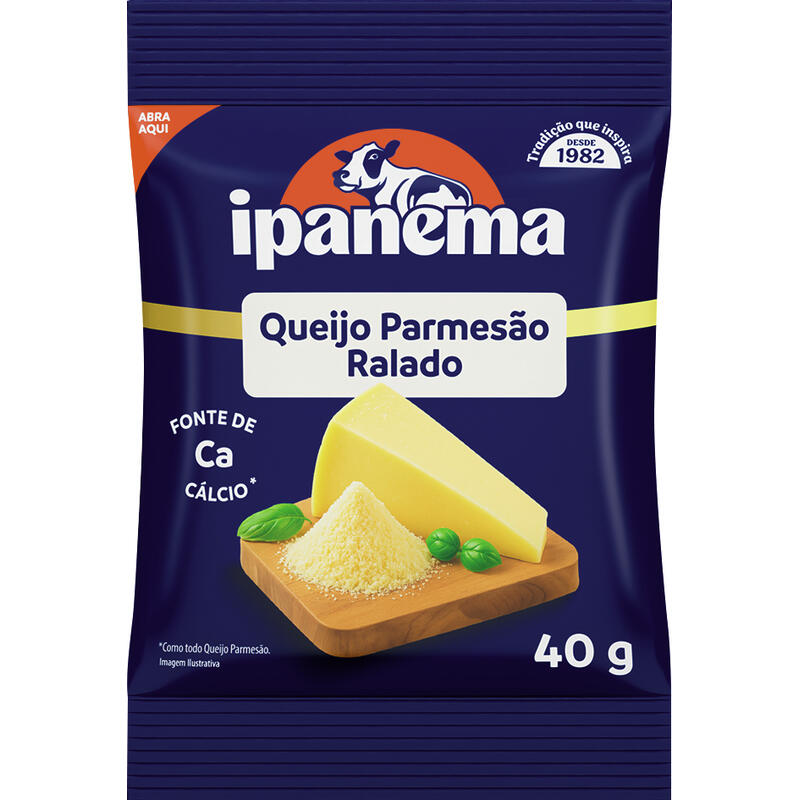 Queijo Ralado Ipanema Parmesão 40g