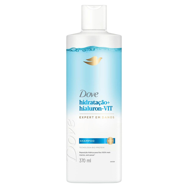Shampoo DOVE Hidratação + Hialuron -VIT 370ml