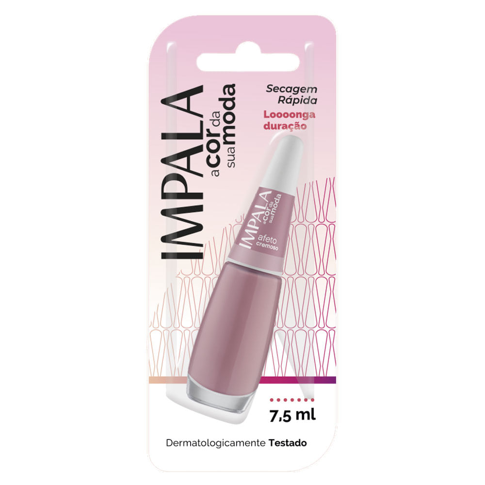 Esmalte IMPALA A Cor da Sua Moda Afeto Cremoso 7.5ml