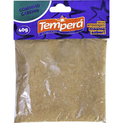Cominho Moído Temperá Sem Sal 40g