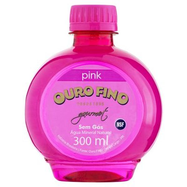 AGUA MIN.O.FINO S/GAS 300ML PINK PET