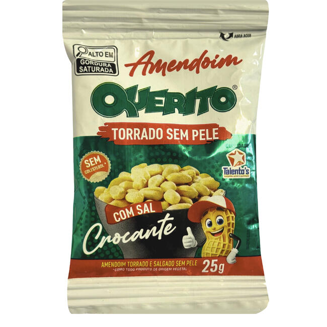 Amendoim Querito Sem Pele 25g