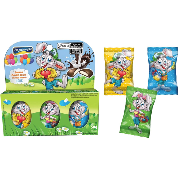 Miniovo de Páscoa Montevérgine 50g - Ao Leite