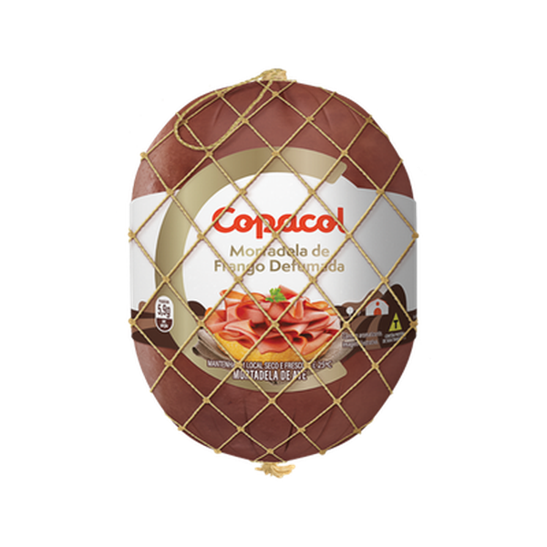 Mortadela Bologna Copacol Frango - Defumada Kg