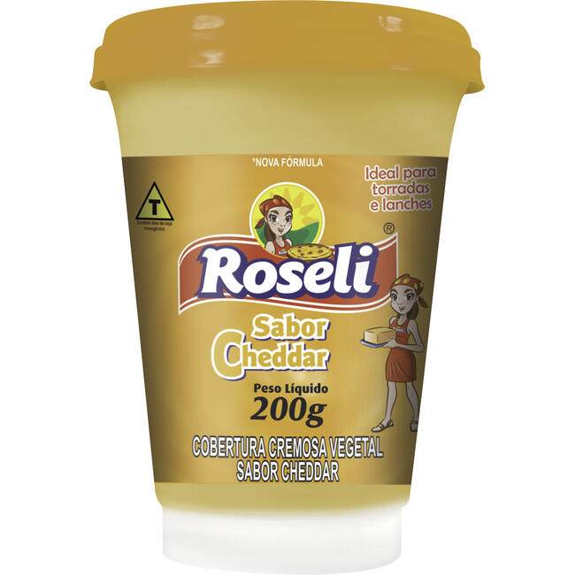 Cobertura Roseli Sabor Cheddar 200g