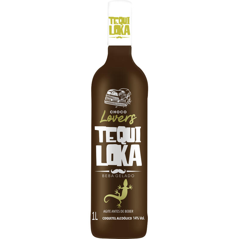 Coquetel Lovers Tequiloka Chocolate 1L