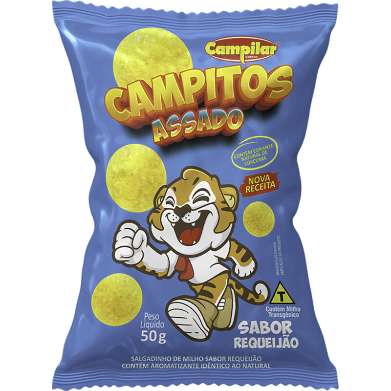 Salgadinho Campitos Requeijão 50g