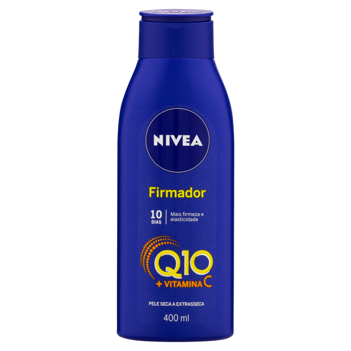 Firmador Loção Pele Seca e Extrasseca Nivea Q10 + Vitamina C Frasco 400ml