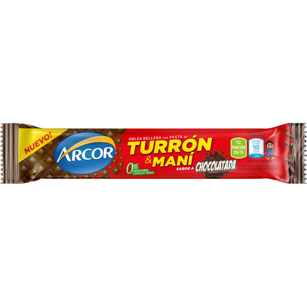 Torrone Arcor 25g - Chocolate