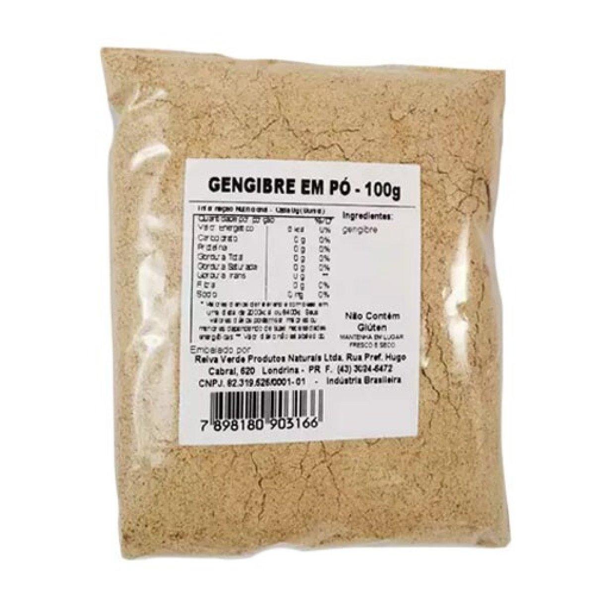 Gengibre Em Pó 200g