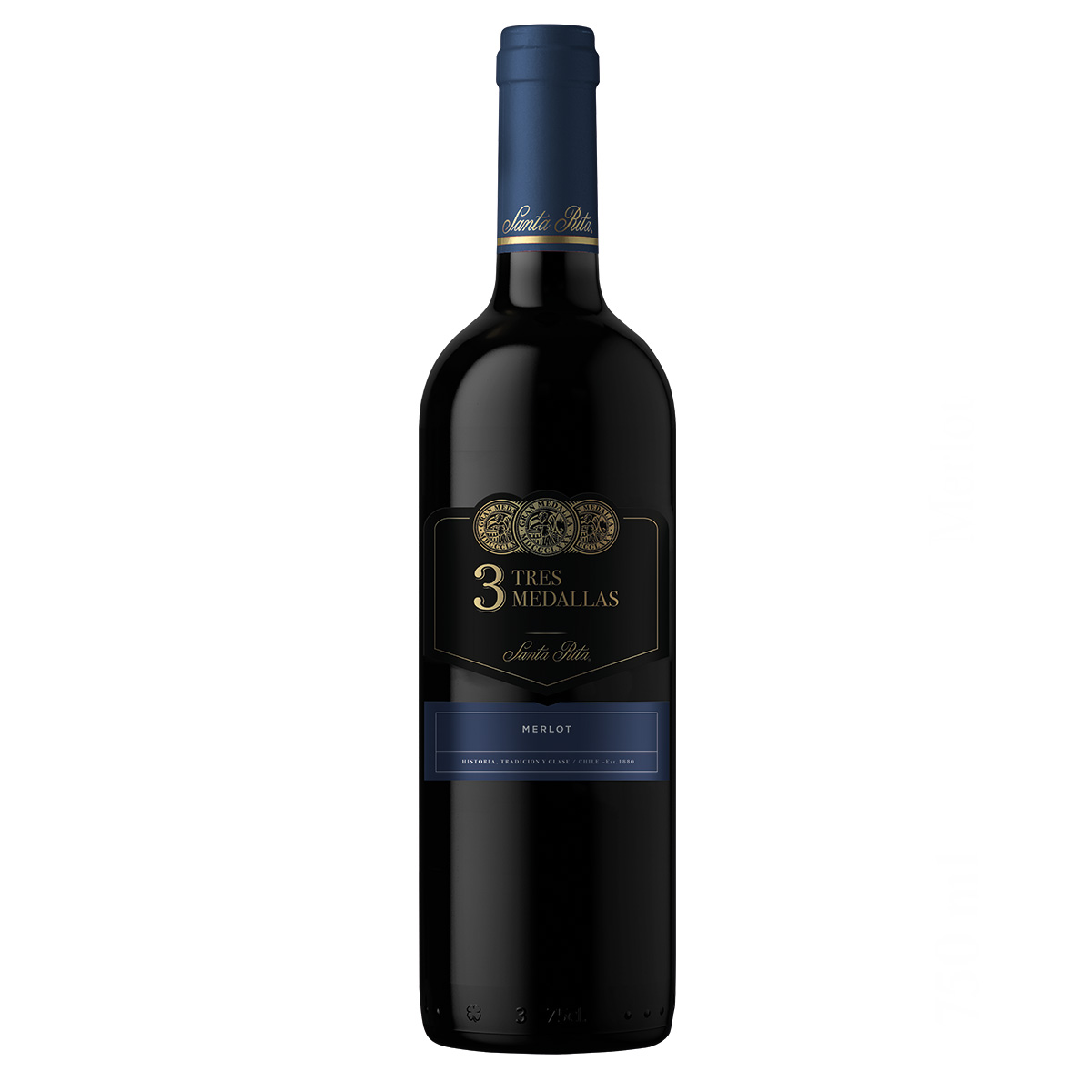 Vinho Chileno 3 Medallas Merlot 750ml