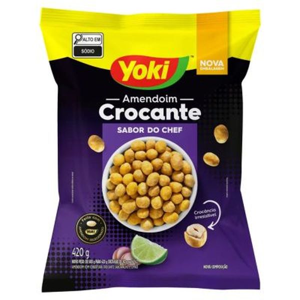 Amendoim Yoki Sabor do Chef 420g