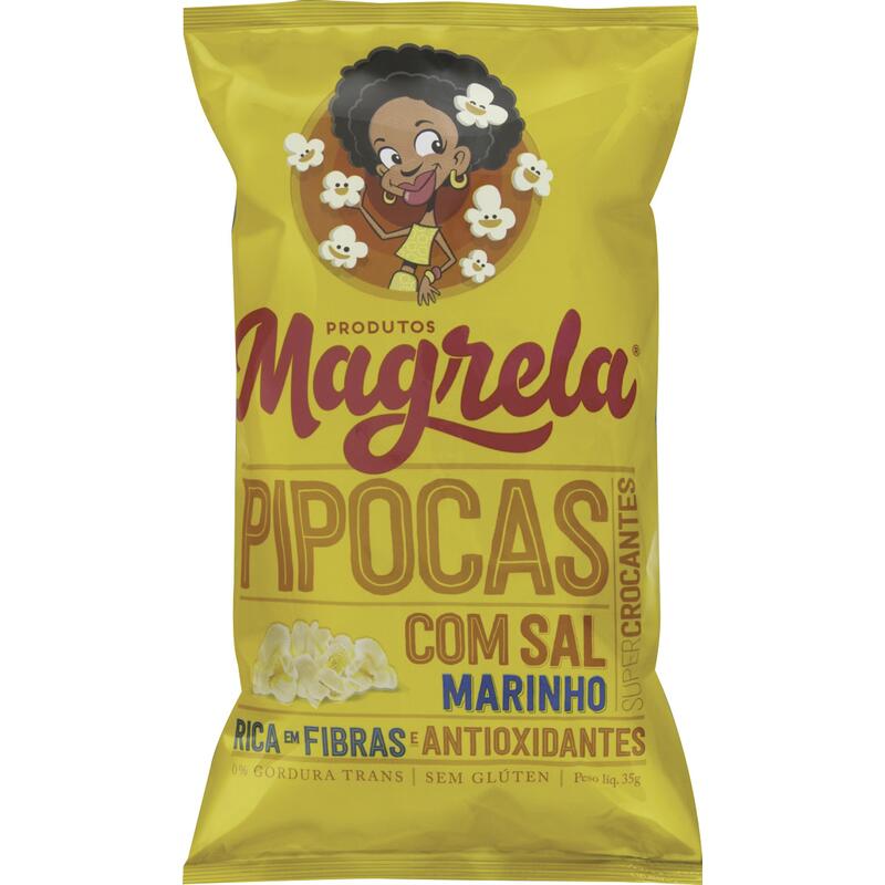 Pipoca Salgada Magrela 35g