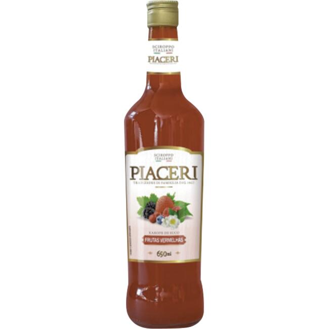 Xarope Piaceri Frutas Vermelhas 690ml