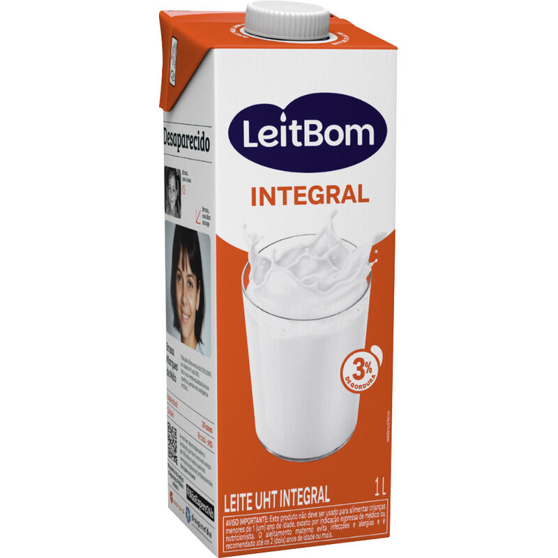 Leite Longa Vida Leitbom Integral 1L