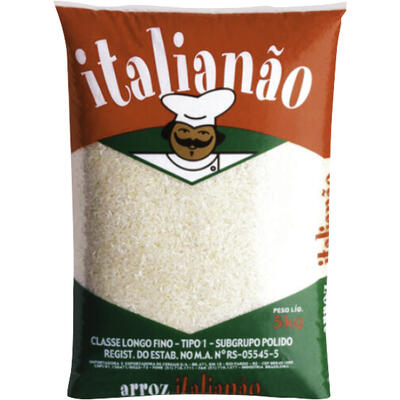 Arroz Italianão Agulhinha Tipo 1 5kg