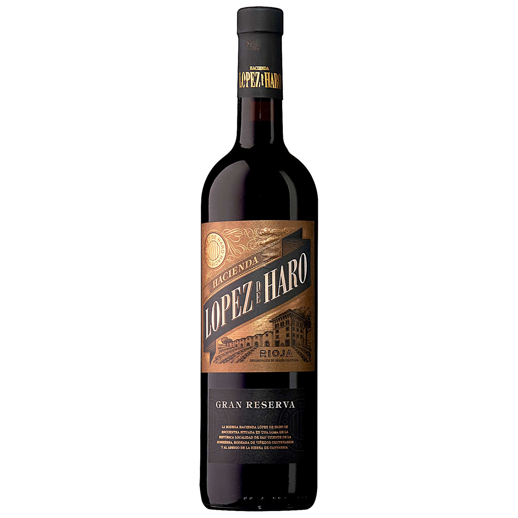 Hacienda Lopez de Haro Gran Reserva Espanhol Vinho Tinto 750ml