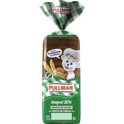 Pão de Forma Integral Pullman Pacote 480g
