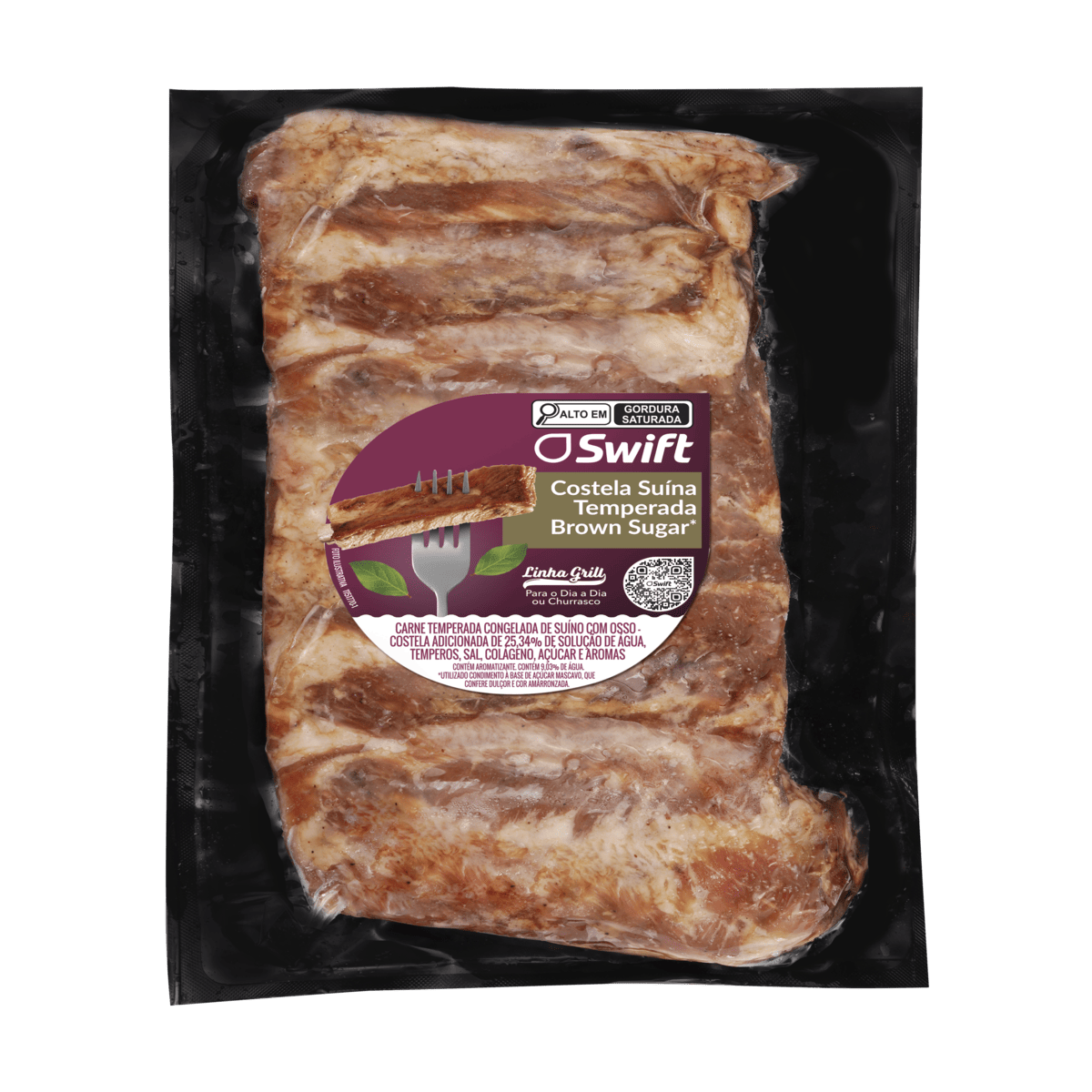 Costela Suína Brown Sugar Swift 900g