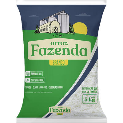 Arroz Fazenda Agulhinha Tipo 1 5kg