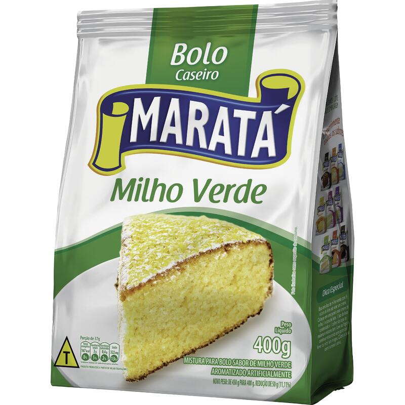 Mistura para Bolo Maratá Milho Verde 400g