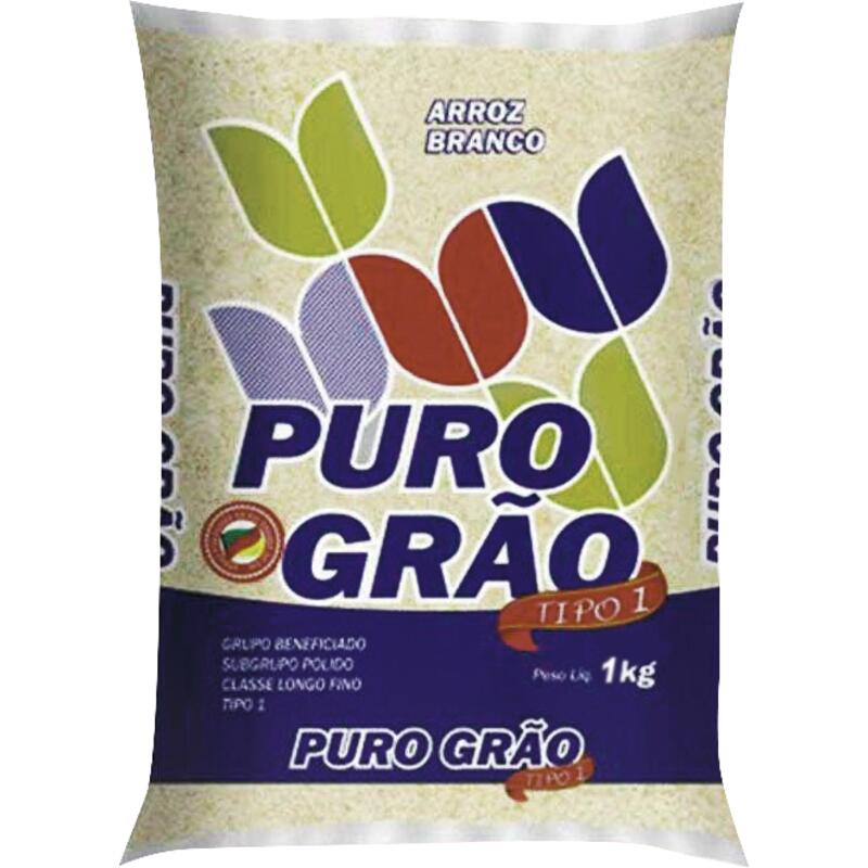 Arroz Puro Grão Tipo 1 1kg