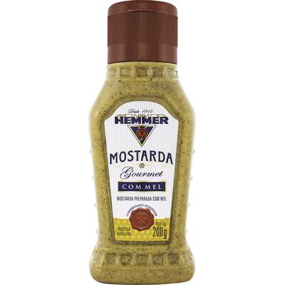 Molho de Mostarda Hemmer Com mel 200g
