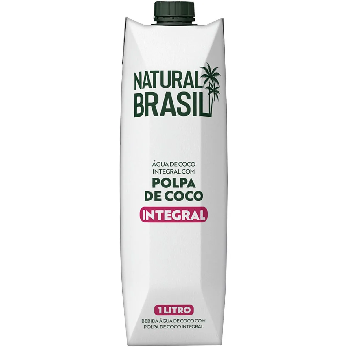 Agua de Coco NATURAL BRASIL Polpa de Coco Integral 1l