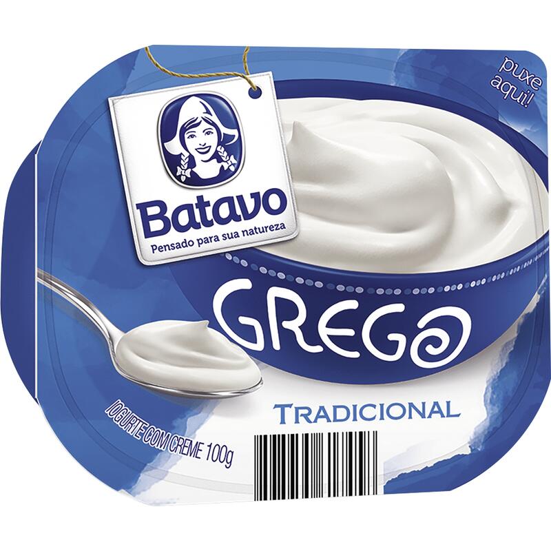 Iogurte Grego Batavo Tradicional 100g