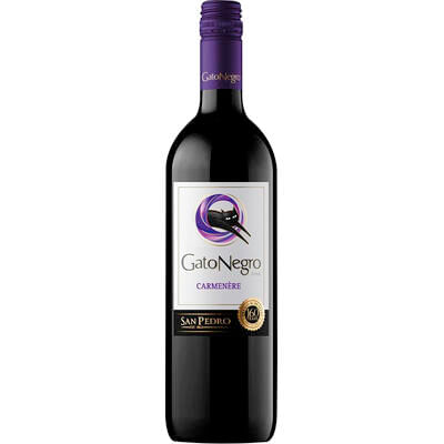 Vinho Tinto Chileno Gato Negro Carmenere 750ml