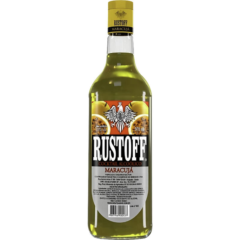 Coquetel Rustoff Maracujá 970ml