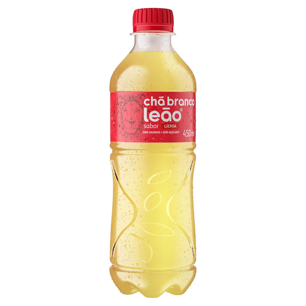 Chá Matte Leão Branco Lichia 450ml