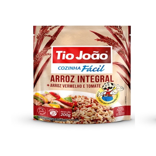 Arroz Integral Vermelho Com Tomate Cozinha Facil Tio João 250g