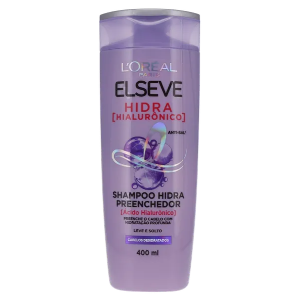 Shampoo Elseve 400ml - Hialurônico