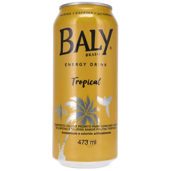 Bebida Energética Baly 473ml - Tropical - Lata